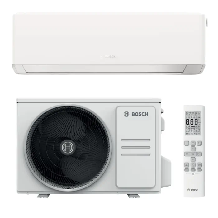 Aparat de aer conditionat Bosch Climate 7000i R32 Inverter 9000 BTU, Wi-fi, Power Control, Wind Avoid Me, 3D Airflow, i-Clean, Follow me, CL7000i 26 E - CL7000iU W 26 E