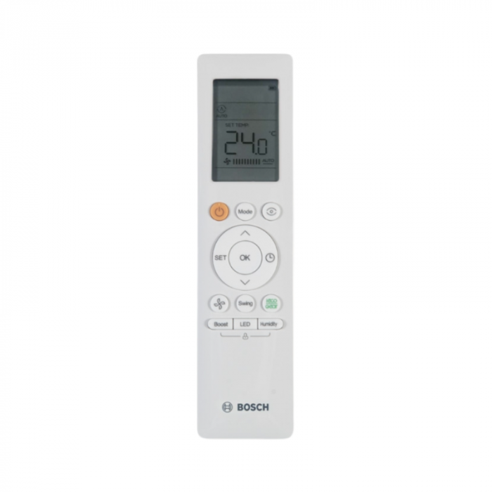 Aparat de aer conditionat Bosch Climate 3000i R32 Inverter 9000 BTU, filtru cu catalizator rece, ventilator 4 trepte, Timer, Follow Me, i-Clean, repornire automata, CL3000iU W 26 E - CL3000i 26 E